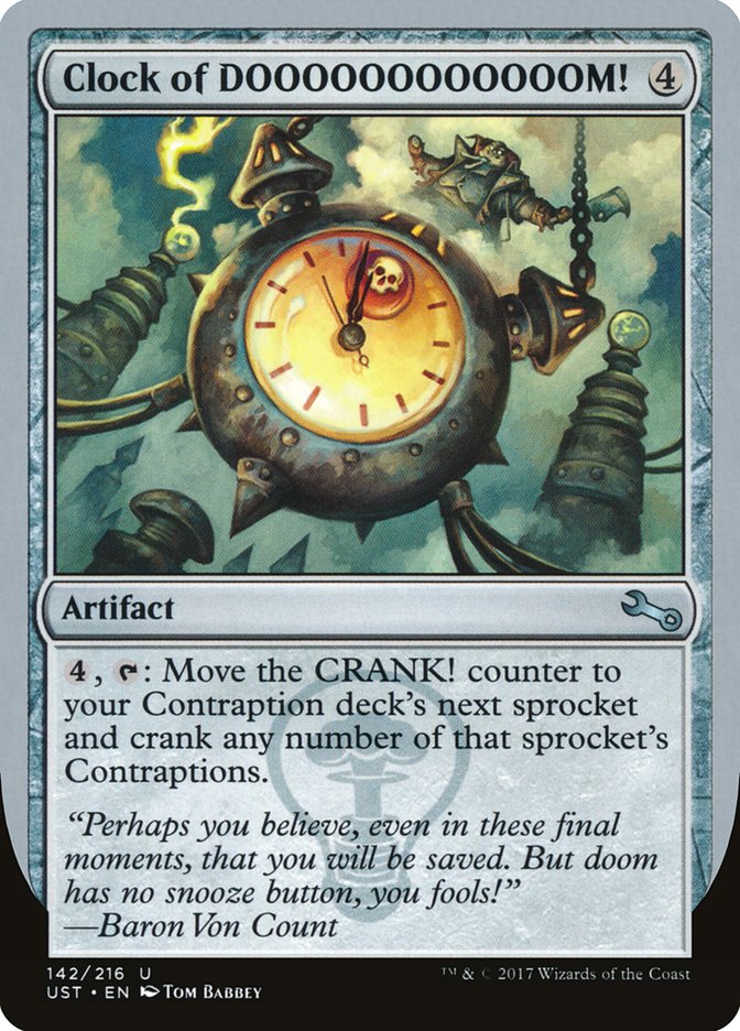 Clock of DOOOOOOOOOOOOM! [Unstable] | GrognardGamesBatavia