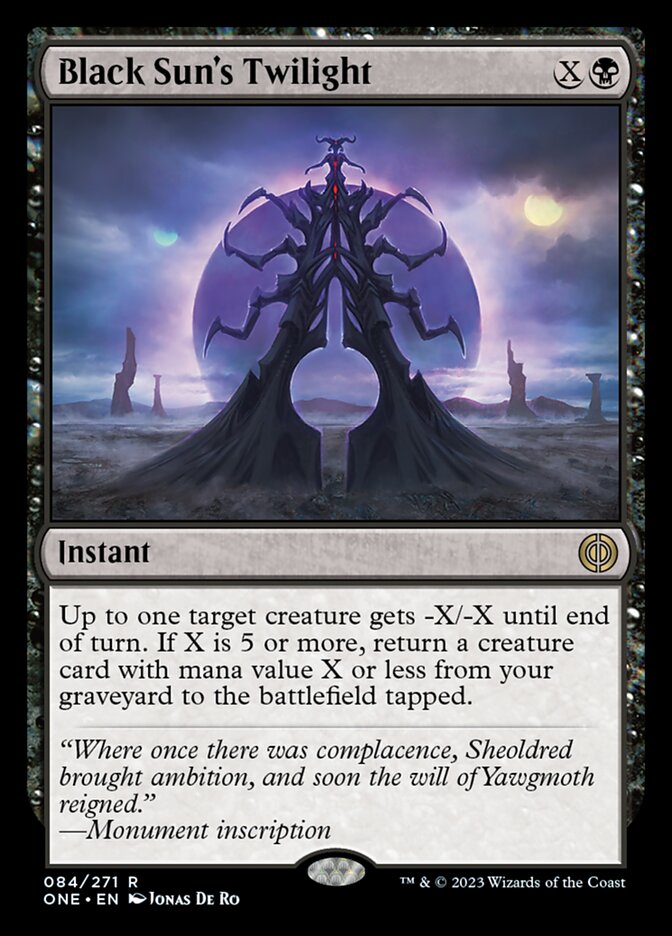 Black Sun's Twilight [Phyrexia: All Will Be One] | GrognardGamesBatavia