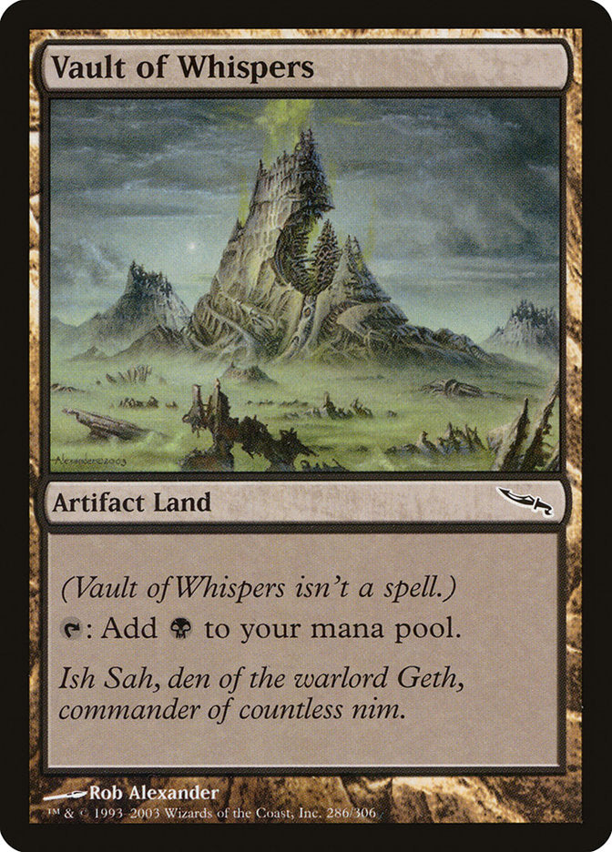 Vault of Whispers [Mirrodin] | GrognardGamesBatavia