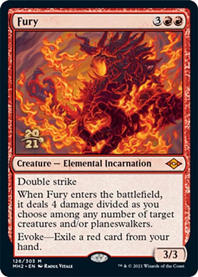 Fury [Modern Horizons 2 Prerelease Promos] | GrognardGamesBatavia