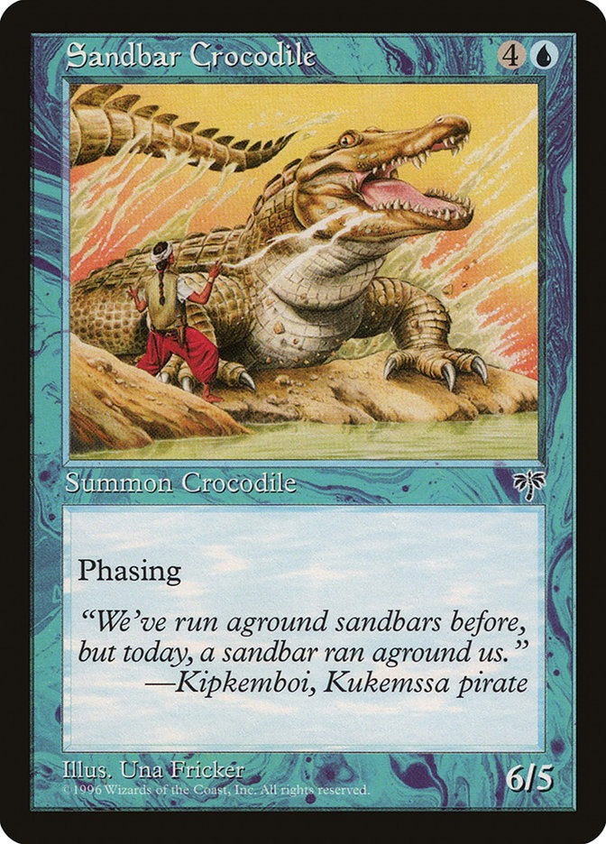 Sandbar Crocodile [Mirage] | GrognardGamesBatavia