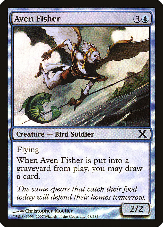 Aven Fisher (Premium Foil) [Tenth Edition] | GrognardGamesBatavia