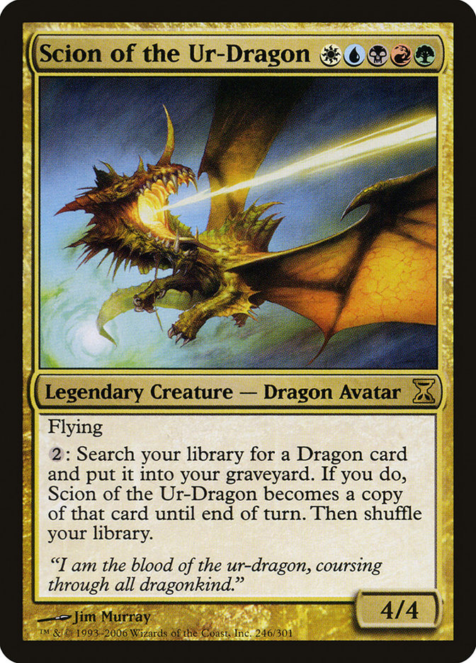 Scion of the Ur-Dragon [Time Spiral] | GrognardGamesBatavia