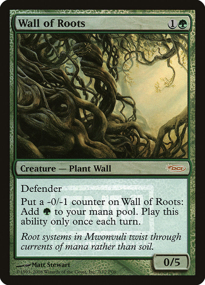 Wall of Roots [Friday Night Magic 2008] | GrognardGamesBatavia