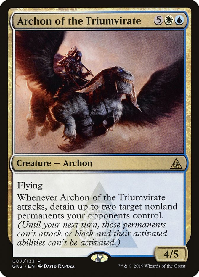 Archon of the Triumvirate [Ravnica Allegiance Guild Kit] | GrognardGamesBatavia