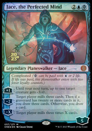 Jace, the Perfected Mind [Phyrexia: All Will Be One Prerelease Promos] | GrognardGamesBatavia