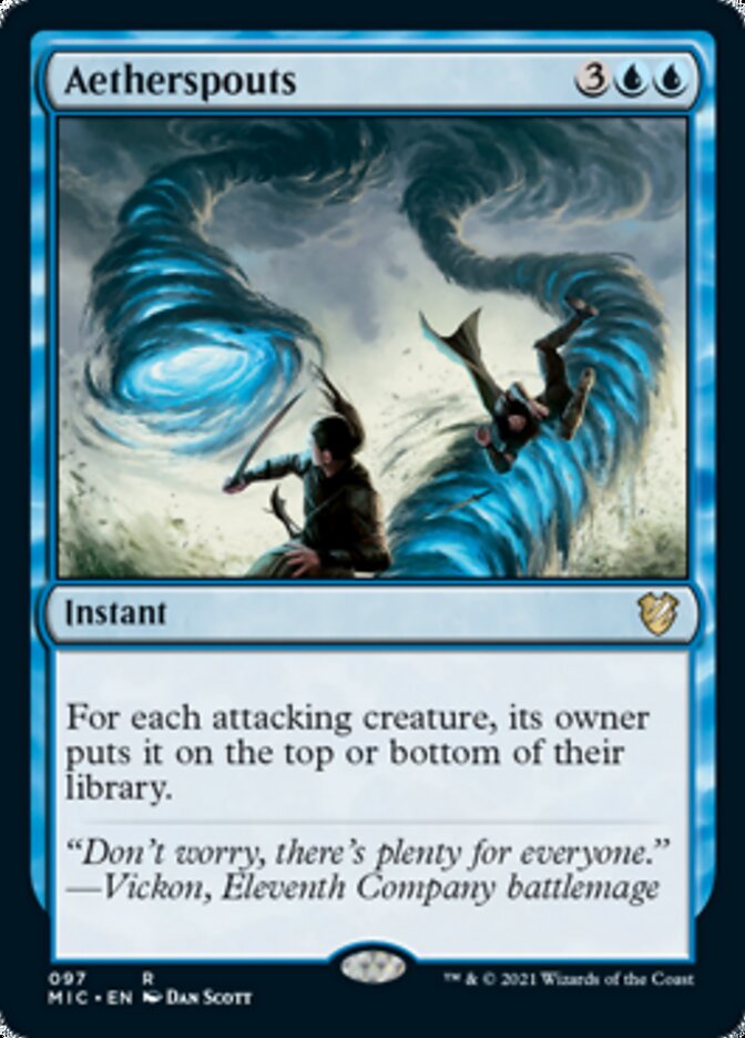 Aetherspouts [Innistrad: Midnight Hunt Commander] | GrognardGamesBatavia