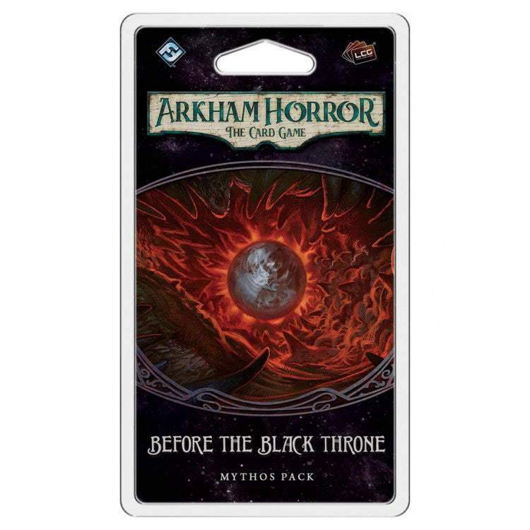 Arkham Horror The Card Game Before the Black Throne Mythos Pack | GrognardGamesBatavia