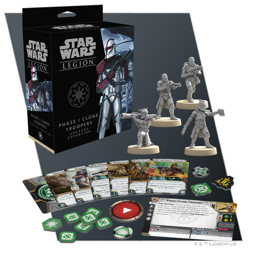 SWL55 Star Wars Legion: Phase 1 Clone Troopers Upgrade | GrognardGamesBatavia