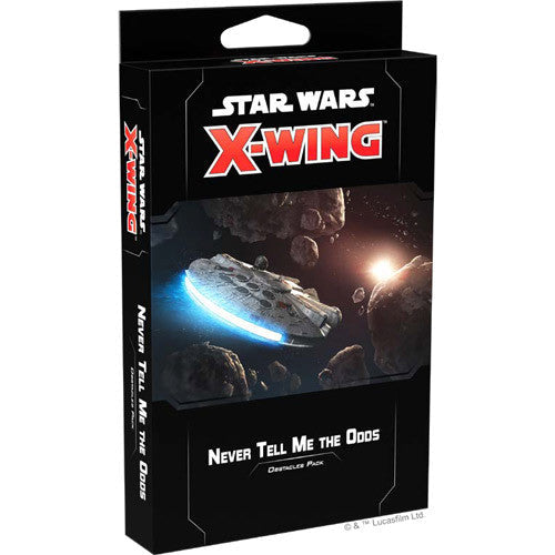 SWZ64 STAR WARS X-WING 2ND ED: NEVER TELL ME THE ODDS OBSTACLES PACK | GrognardGamesBatavia