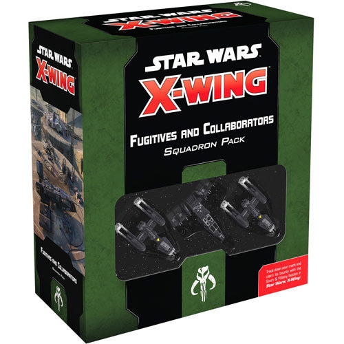 SWZ85 STAR WARS X-WING 2ND ED: FUGITIVES AND COLLABORATORS SQUADRON | GrognardGamesBatavia