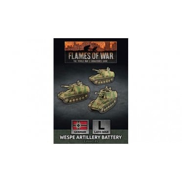 Flames of War - Wespe Artillery Battery | GrognardGamesBatavia