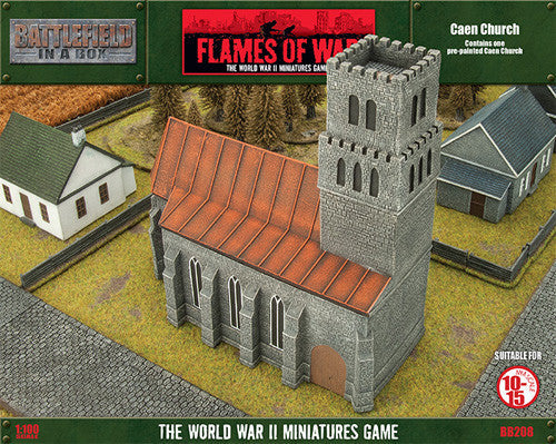 BB208 Caen Church | GrognardGamesBatavia