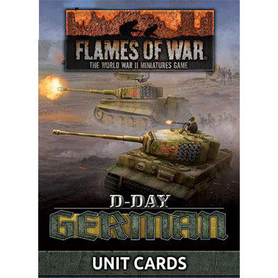 D-Day German Unit Cards | GrognardGamesBatavia