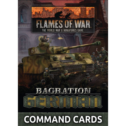 Flames of War Bagration German Command Cards | GrognardGamesBatavia