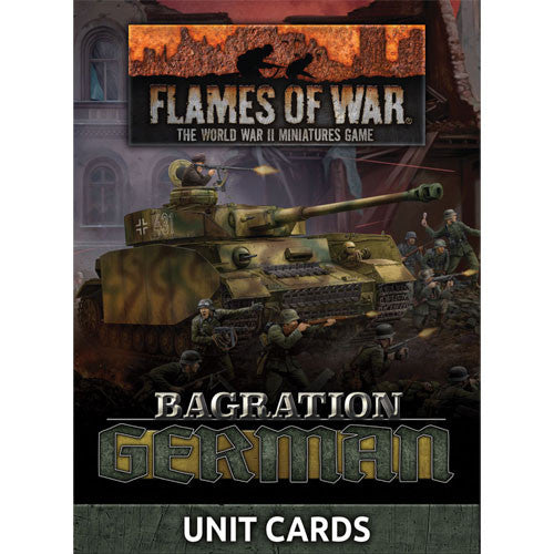 Flames of War Bagration German Unit Cards | GrognardGamesBatavia