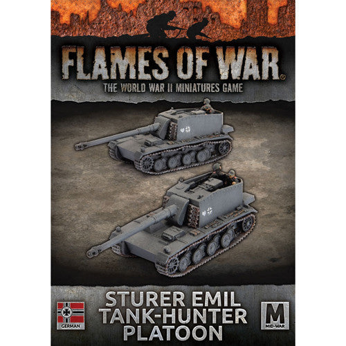 Flames of War WW2: German - Sturer Emil Tank-hunter Platoon | GrognardGamesBatavia
