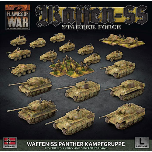 Flames of War Waffen-SS Panther Kampfgruppe Starter set | GrognardGamesBatavia