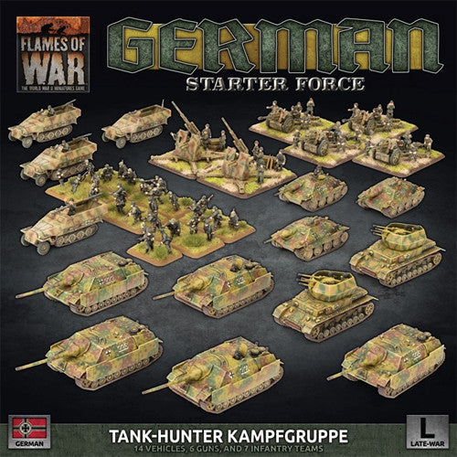 Flames of War German Tank Hunter Kampfgruppe Starter Force | GrognardGamesBatavia