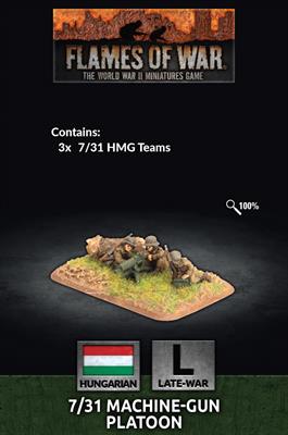 Hungarian 7/31 Machine-Gun Platoon | GrognardGamesBatavia