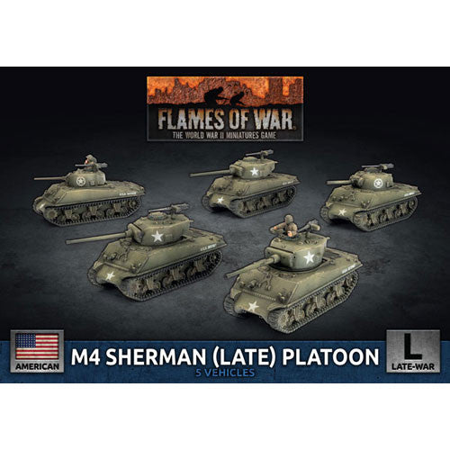 M4 Sherman (Late) Tank Platoon | GrognardGamesBatavia