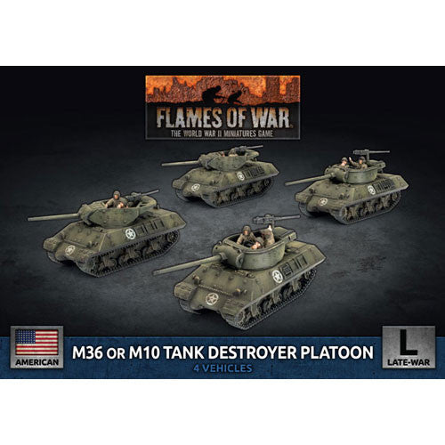 M36 or M10 Tank Destroyer Platoon | GrognardGamesBatavia