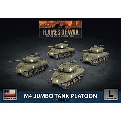 M4 Jumbo Tank Platoon | GrognardGamesBatavia