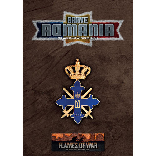 Flames of War WW2: Brave Romania - Romanian Booklet + Cards | GrognardGamesBatavia