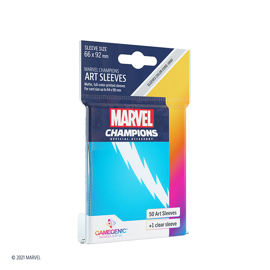 MARVEL CHAMPIONS SLEEVES: QUICKSILVER | GrognardGamesBatavia