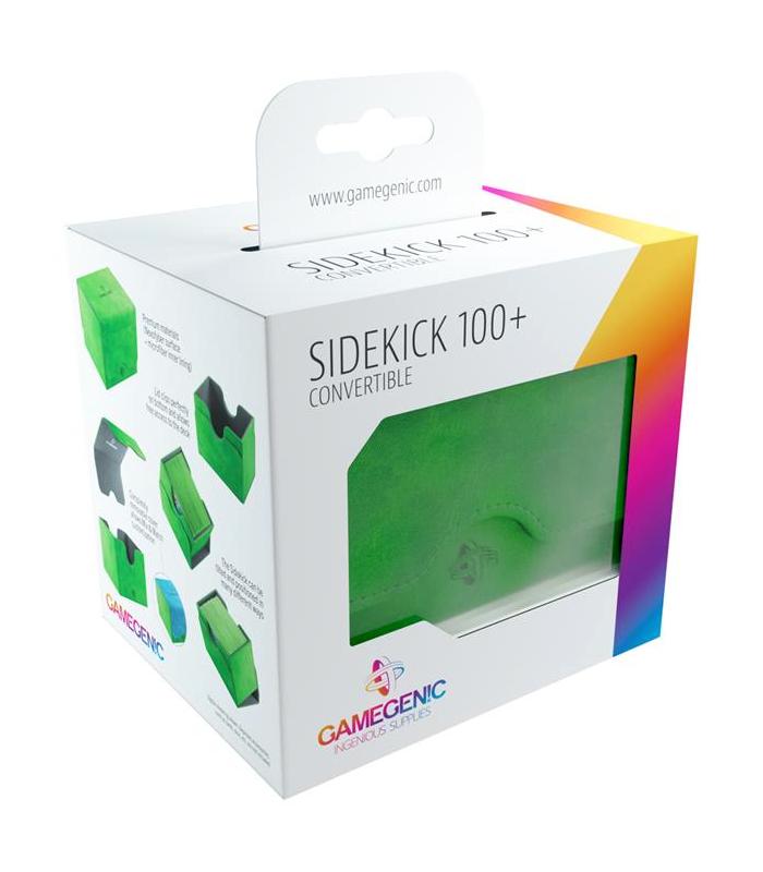 Gamegenic GG2014 Deckbox Sidekick 100+ Green | GrognardGamesBatavia