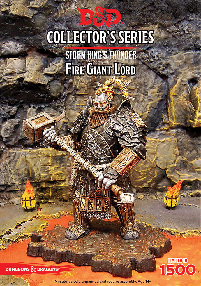 D&D Collector's Series: Storm King's Thunder Fire Giant Lord | GrognardGamesBatavia