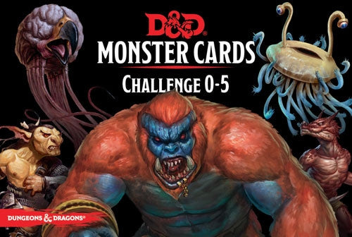 D&D Spellcards Monsters CR 0-5 | GrognardGamesBatavia