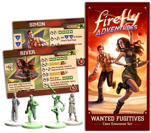 Firefly Adventures: Wanted Fugitives Crew Expansion Set | GrognardGamesBatavia