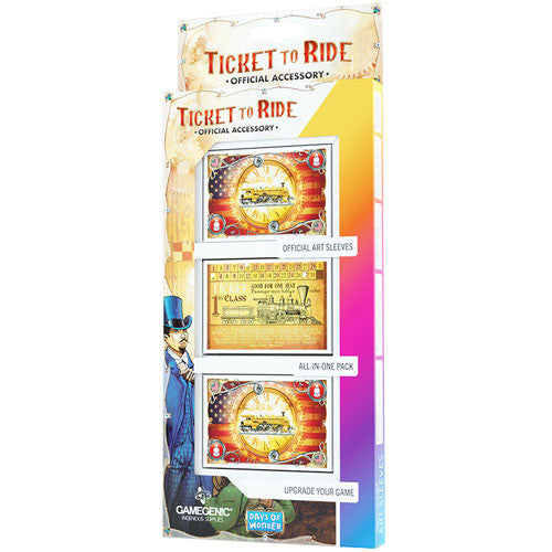 Ticket to Ride: Card Sleeves | GrognardGamesBatavia
