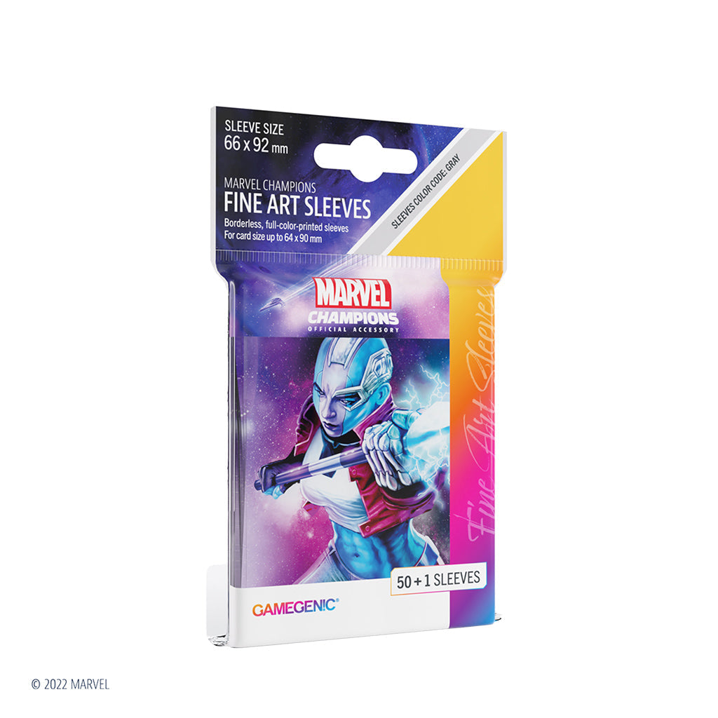 MARVEL: CHAMPIONS FINE ART SLEEVES – NEBULA | GrognardGamesBatavia