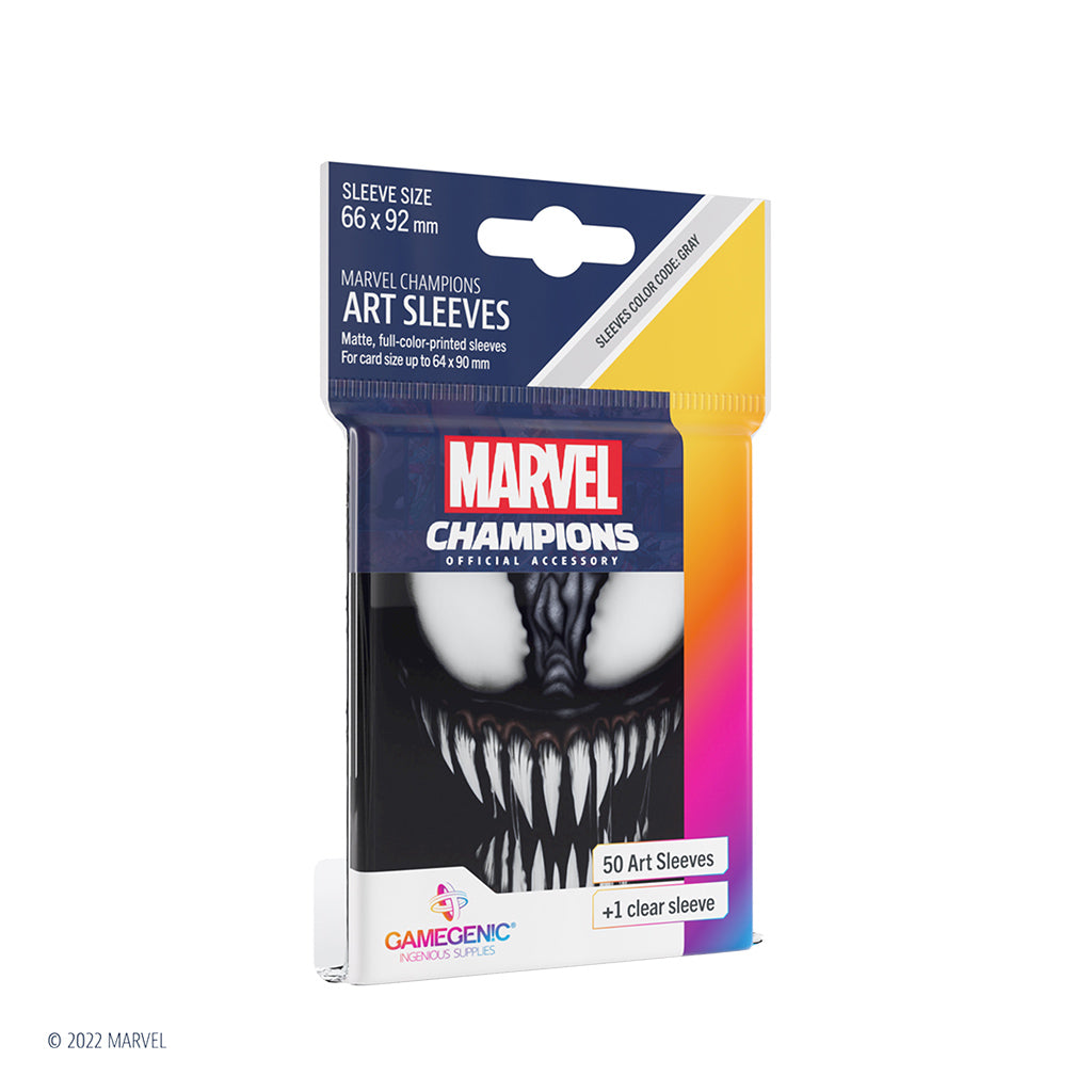 MARVEL: CHAMPIONS ART SLEEVES – VENOM | GrognardGamesBatavia