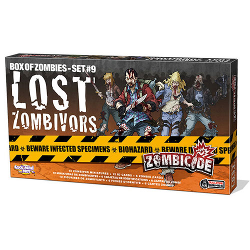 Zombicide 2nd Edition: Box of Zombies Set 7 Lost Zombivors | GrognardGamesBatavia