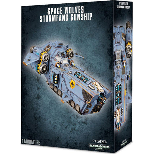 Space Wolves Stormfang Gunship | GrognardGamesBatavia