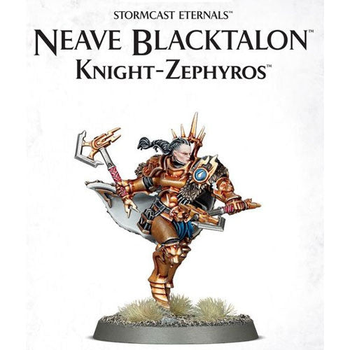 Stormcast Eternals Neave Blacktalon Knight-Zephyros (web) | GrognardGamesBatavia