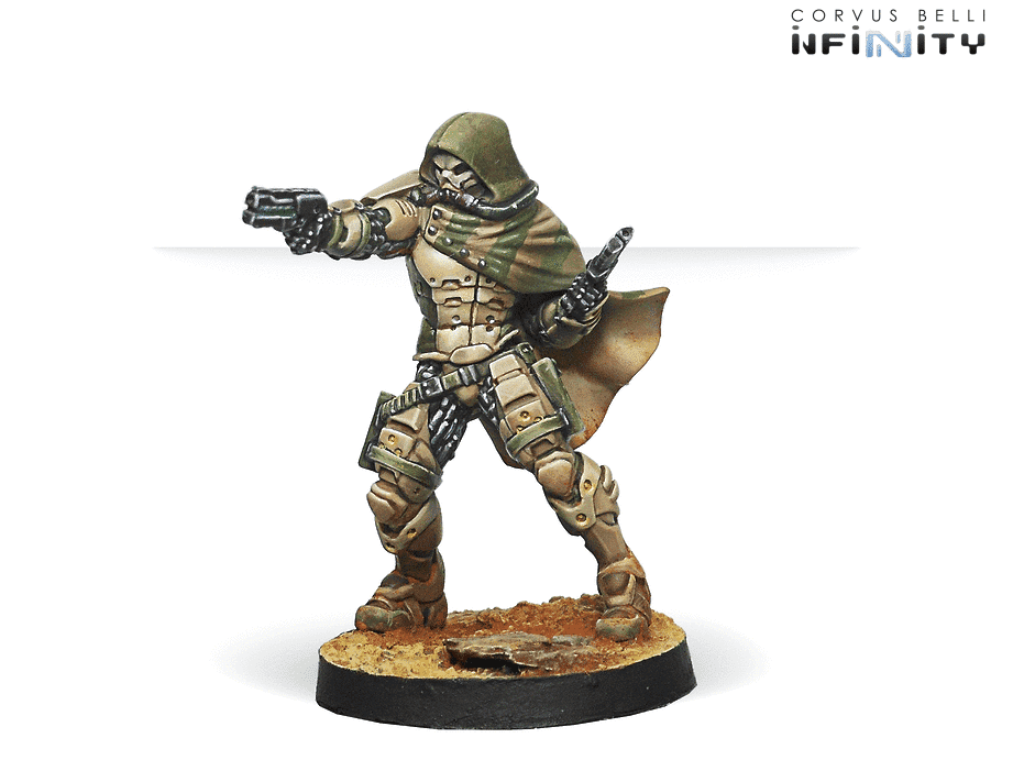 Infinity: Hassassin Ayyar (Viral Pistols) | GrognardGamesBatavia