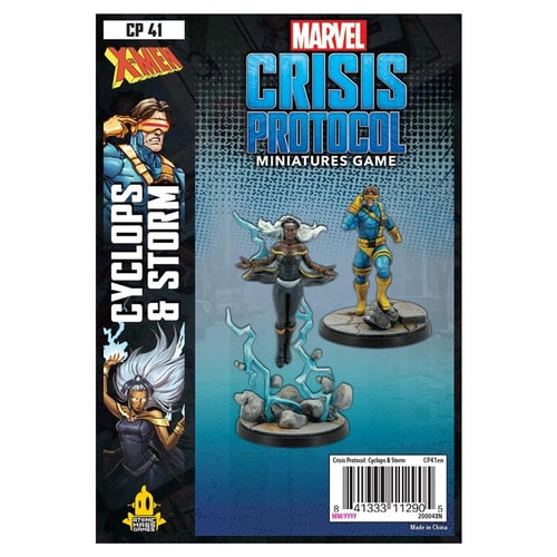CP 41 Marvel Crisis Protocol: Cyclops & Storm | GrognardGamesBatavia