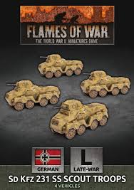 Sd Kfz 231 SS Scout Troops | GrognardGamesBatavia