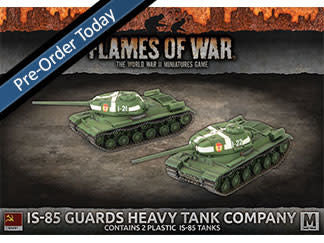 Flames of War WW2: Soviet - IS -85 Heavy Tank Company | GrognardGamesBatavia