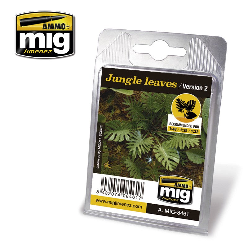 Ammo: Laser Cut Plants-Jungle Leaves | GrognardGamesBatavia