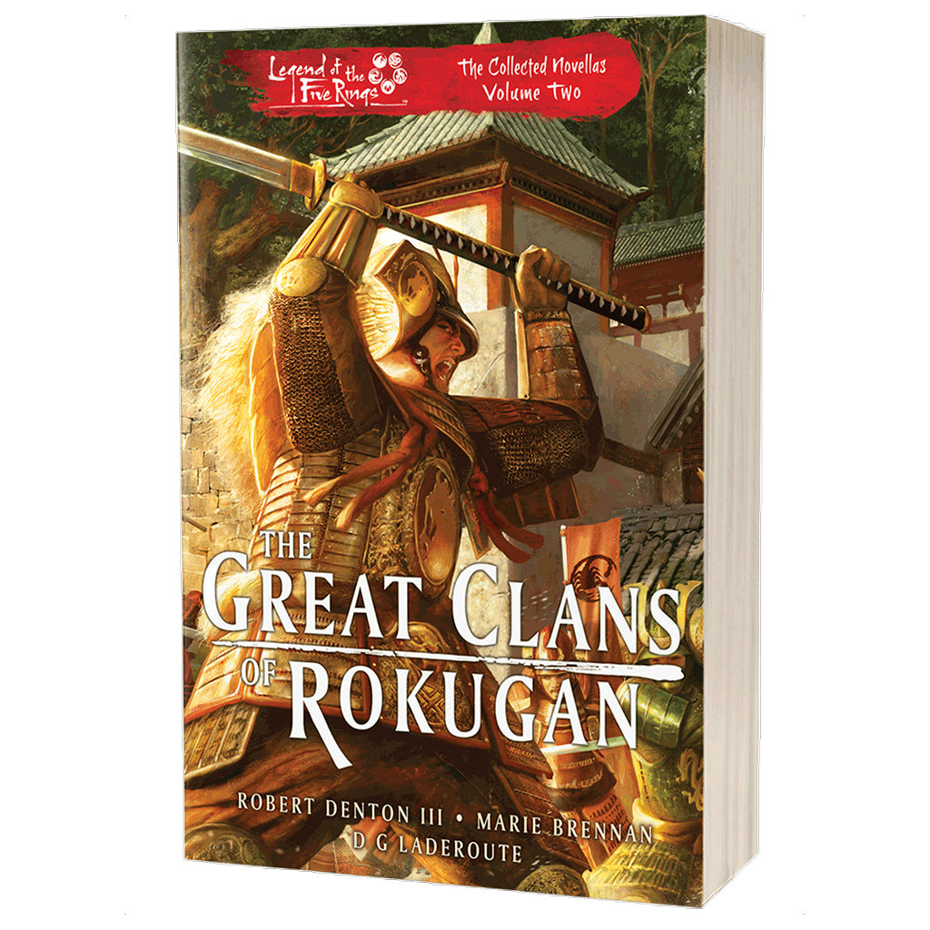 L5R: THE GREAT CLANS OF ROKUGAN - THE COLLECTED NOVELLAS VOL. 2 | GrognardGamesBatavia