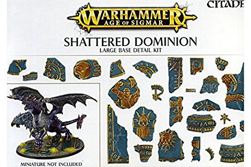 Shattered Dominion Large Base Detail Kit | GrognardGamesBatavia