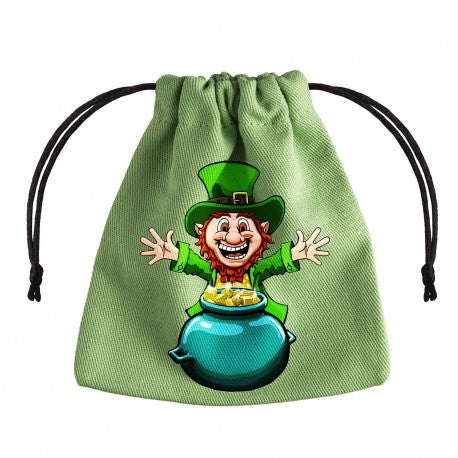 Lucky Green Dice Bag: Pot of Gold | GrognardGamesBatavia