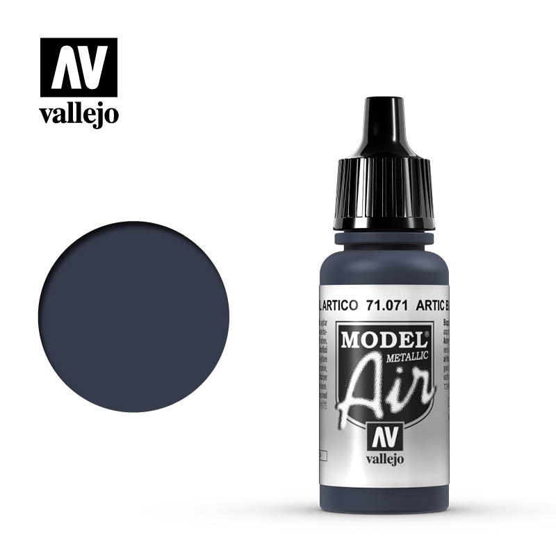 71.071 Vallejo Model Air Arctic Blue (Metallic) | GrognardGamesBatavia