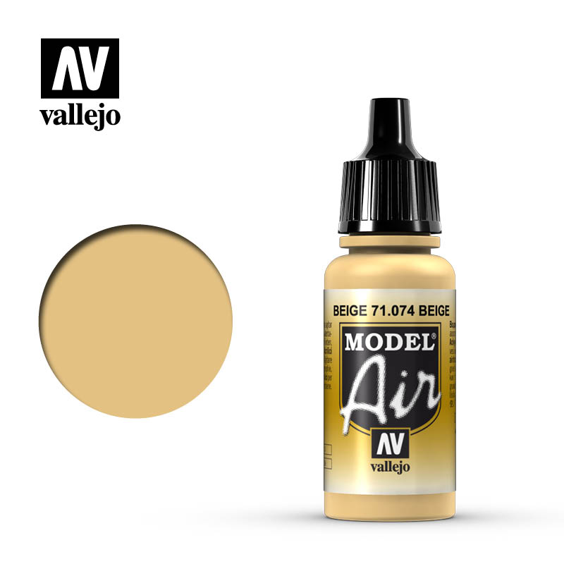 71.074 Vallejo Model Air Beige | GrognardGamesBatavia