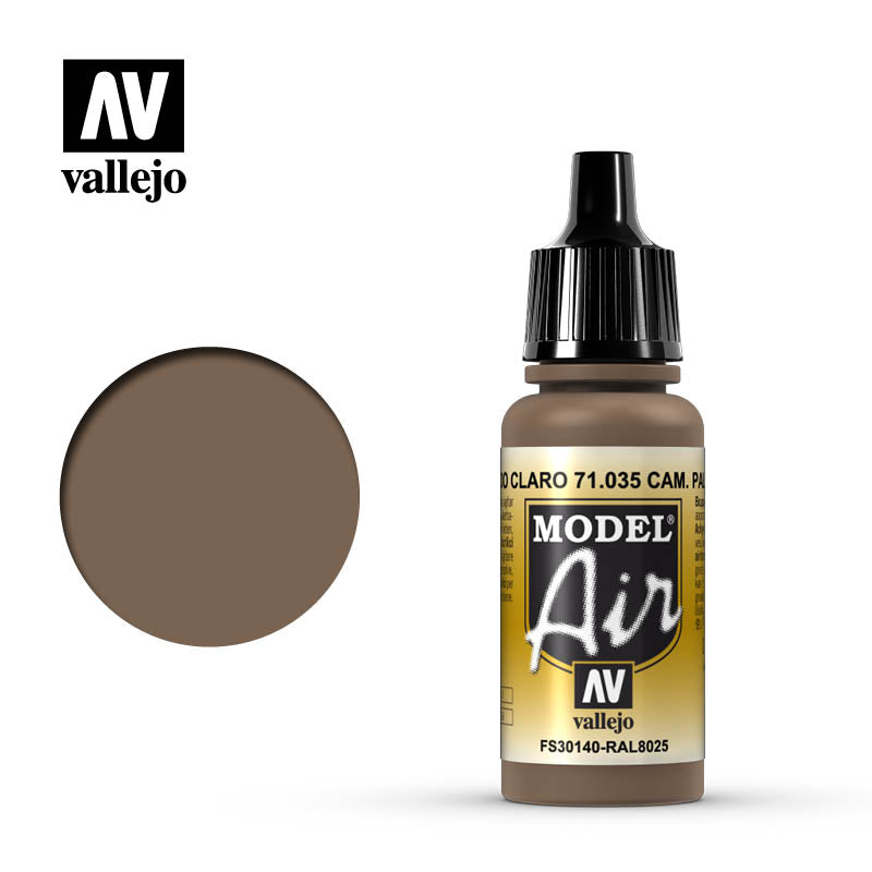 71.035 Vallejo Model Air Camouflage Pale Brown | GrognardGamesBatavia